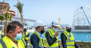 Και κρουαζιερόπλοια στη Mαρίνα Αγίας Νάπας – Προχωρούν οι εργασίες