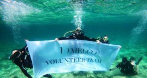 Καθαρισμός βυθού στο Λιμανάκι Αγίας Νάπας από τη Melco Cyprus