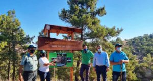 Τελέστηκαν τα εγκαίνια του μονοπατιού της φύσης «Αγία Τηλλυρία»