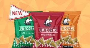 UNICORNS: ΝΕΑ τραγανά σνακ καλαμποκιού