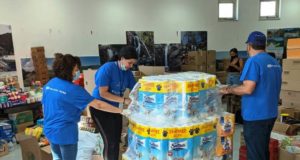 Οι εθελοντές της Ελληνικής Τράπεζας στο πλευρό των πληγέντων