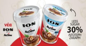 Νέα συνταγή και ανανεωμένη εμφάνιση για την ΙΟΝ Nucrema φουντουκιού