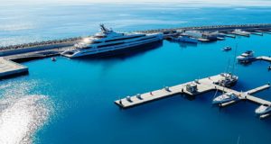 Superyacht 107 μέτρων στην Μαρίνα Αγίας Νάπας
