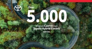 5.000 υβριδικά αυτοκίνητα Toyota στους κυπριακούς δρόμους