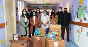 Εξοπλισμός και παιχνίδια για την παιδοογκολογική κλινική του Μακάριου από τα Public