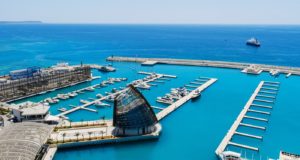 Το πρώτο κρουαζιερόπλοιο στη Μαρίνα Αγίας Νάπας είναι γεγονός