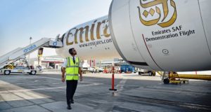 Emirates: Δοκιμαστική πτήση-ορόσημο με 100% βιώσιμο αεροπορικό καύσιμο