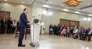 Τηλεφωνική επικοινωνία Νίκου Χριστοδουλίδη με τον Πρόεδρο του Ευρωπαϊκού Συμβουλίου