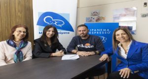 Συμφωνητικό συνεργασίας μεταξύ του Συνδέσμου Μωρά Θαύματα και του Ipanema Espresso