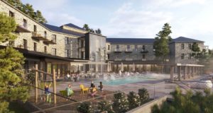 Συνεχίζονται εντατικά οι εργασίες αποκατάστασης του ξενοδοχείου Βερεγγάρια