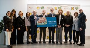 Η Lidl προσέφερε €110.000 για ενίσχυση του Αντικαρκινικού Συνδέσμου Κύπρου