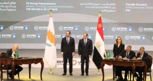 Υπογραφή Συμφωνίας και Μνημονίου Συναντίληψης στον τομέα της Ενέργειας, στο Κάιρο