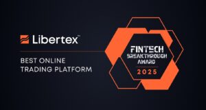 Βράβευση της Libertex ως η «Καλύτερη Διαδικτυακή Πλατφόρμα Συναλλαγών» στα Βραβεία FinTech Breakthrough