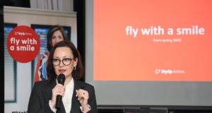 Η SkyUp Airlines γιόρτασε την έναρξη πτήσεων μεταξύ Λάρνακας και Κισινάου με ένα λαμπερό event