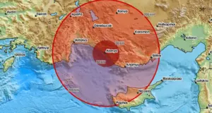 Σεισμός μεταξύ Κύπρου και Τουρκίας
