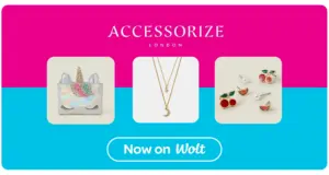 Συνεργασία Wolt με Accessorize για μια τέλεια πινελιά στο στυλ σας