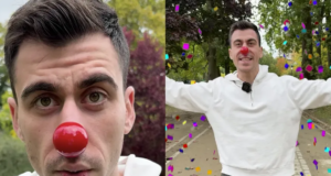 Εξήγγειλε κόμμα με μύτη παλιάτσου ο Φειδίας Παναγιώτου (ΒΙΝΤΕΟ)