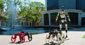 Αληθινός… Transformer: Το ανθρωποειδές ρομπότ με το drone που μεταμορφώνεται