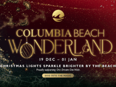 Columbia Beach Wonderland: Μαγικές γιορτές δίπλα στη θάλασσα