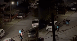 ΒΙΝΤΕΟ: Η στιγμή που κλέβει ποδήλατο ντελιβερά στη Λεμεσό αλλά… σωριάζεται