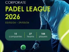Corporate Cyprus Padel League 2026 – 15 εταιρείες, 27 ομάδες και 108 παίχτες στο κορυφαίο εταιρικό πρωτάθλημα της χρονιάς