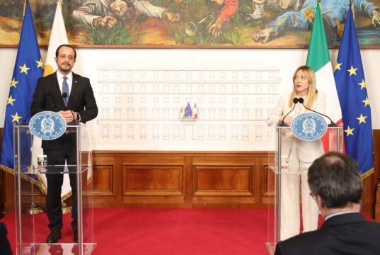 Πρώτη επίσημη επίσκεψη Κύπριου Προέδρου στην Ιταλία μετά από 14 χρόνια