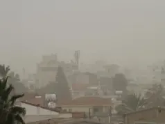 Κύμα σκόνης επηρεάζει και πάλι την Κύπρο