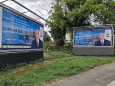 Ενοχλήθηκαν Τ/κ από προεκλογικό πανό στο Λονδίνο – «Δεν θα υποκύψουμε»