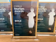 Πέντε νέες βραβεύσεις για το Columbia Beach Resort στα Cyprus Tourism Awards 2025