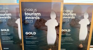 Πέντε νέες βραβεύσεις για το Columbia Beach Resort στα Cyprus Tourism Awards 2025