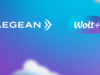 Wolt και AEGEAN ενώνουν δυνάμεις και προσφέρουν αποκλειστικά προνόμια στα μέλη του Miles+Bonus